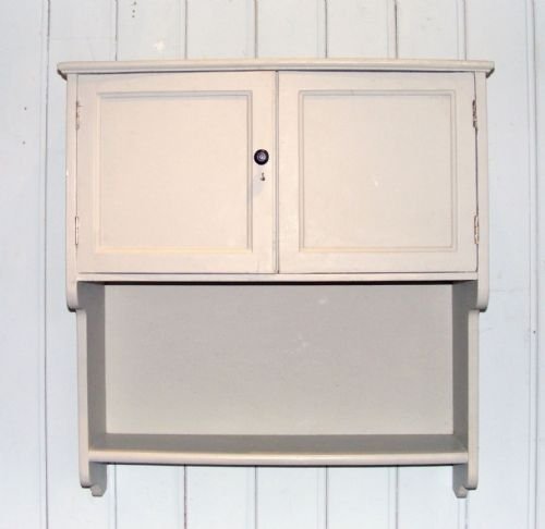 Early 20th Century Two Door Painted Cabinet